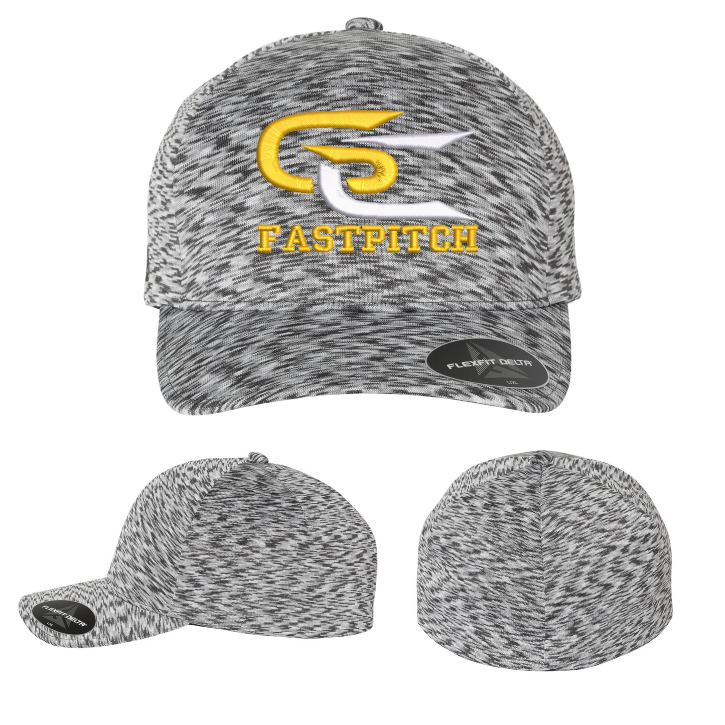 Embroidered Flexfit Poly/Span Hats - Grove City Fastpitch