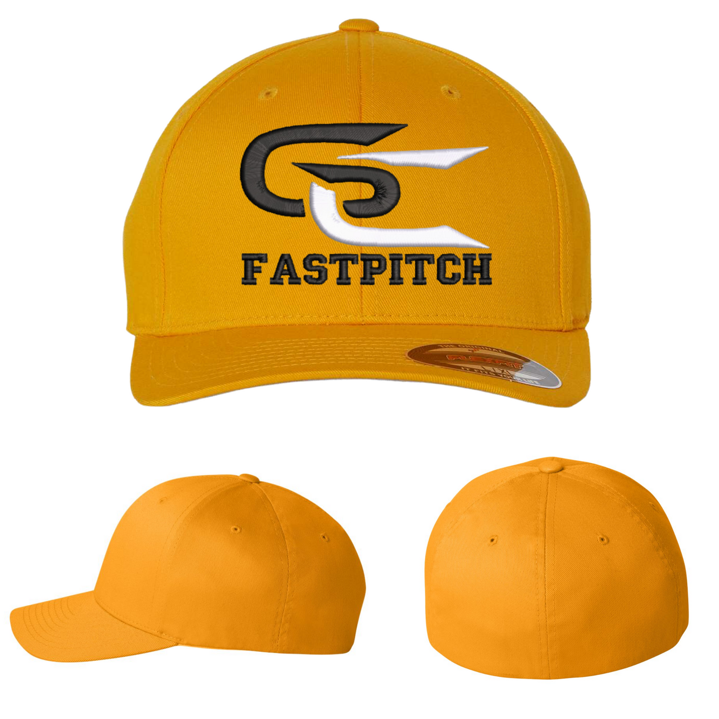 Embroidered Flexfit Poly/Span Hats - Grove City Fastpitch