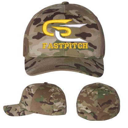 Embroidered Flexfit Poly/Span Hats - Grove City Fastpitch