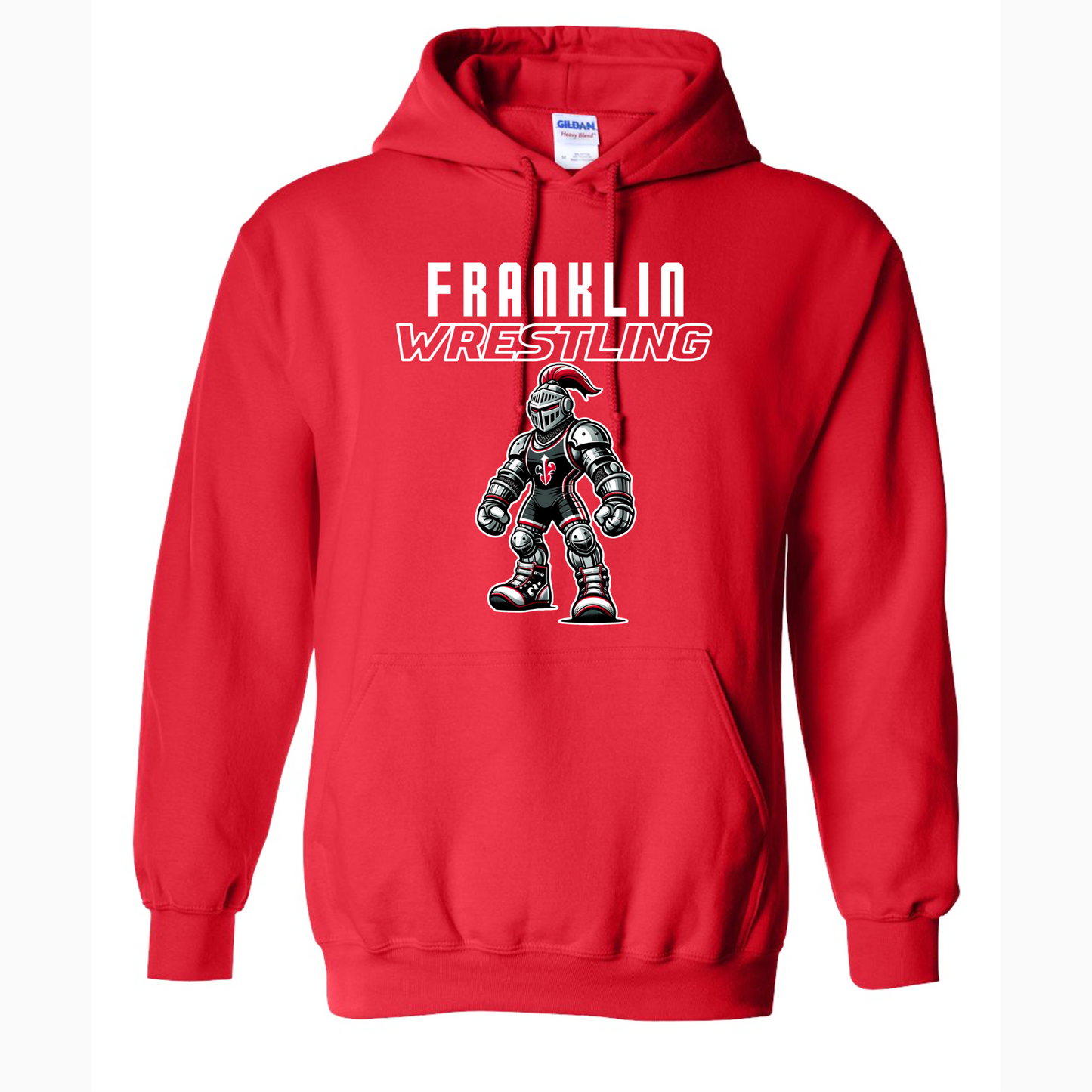 Knight Hoodie - Franklin Wrestling 2023