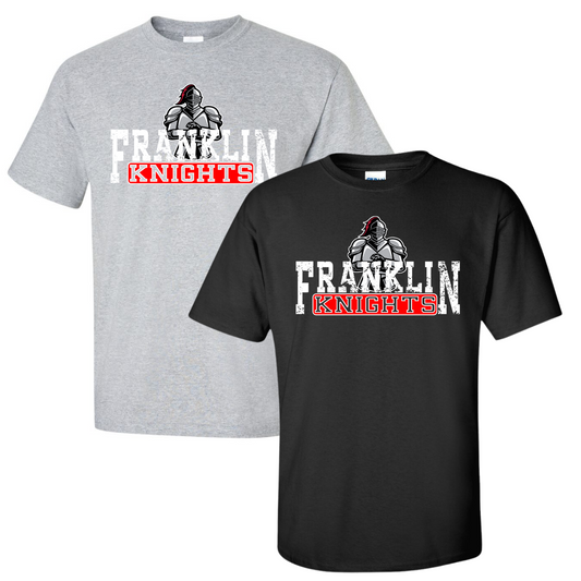 50/50 T-Shirts - Franklin Knights w/ Logo