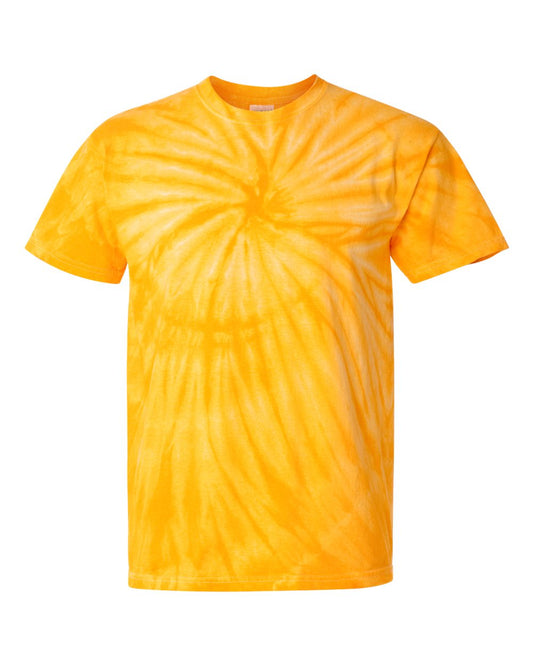 Cyclone Pinwheel Tie-Dye T-Shirt - Gold