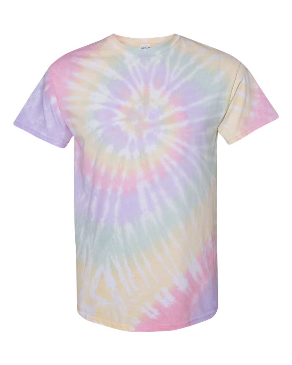 Multi-Color Spiral Hazy Rainbow Tie-Dye