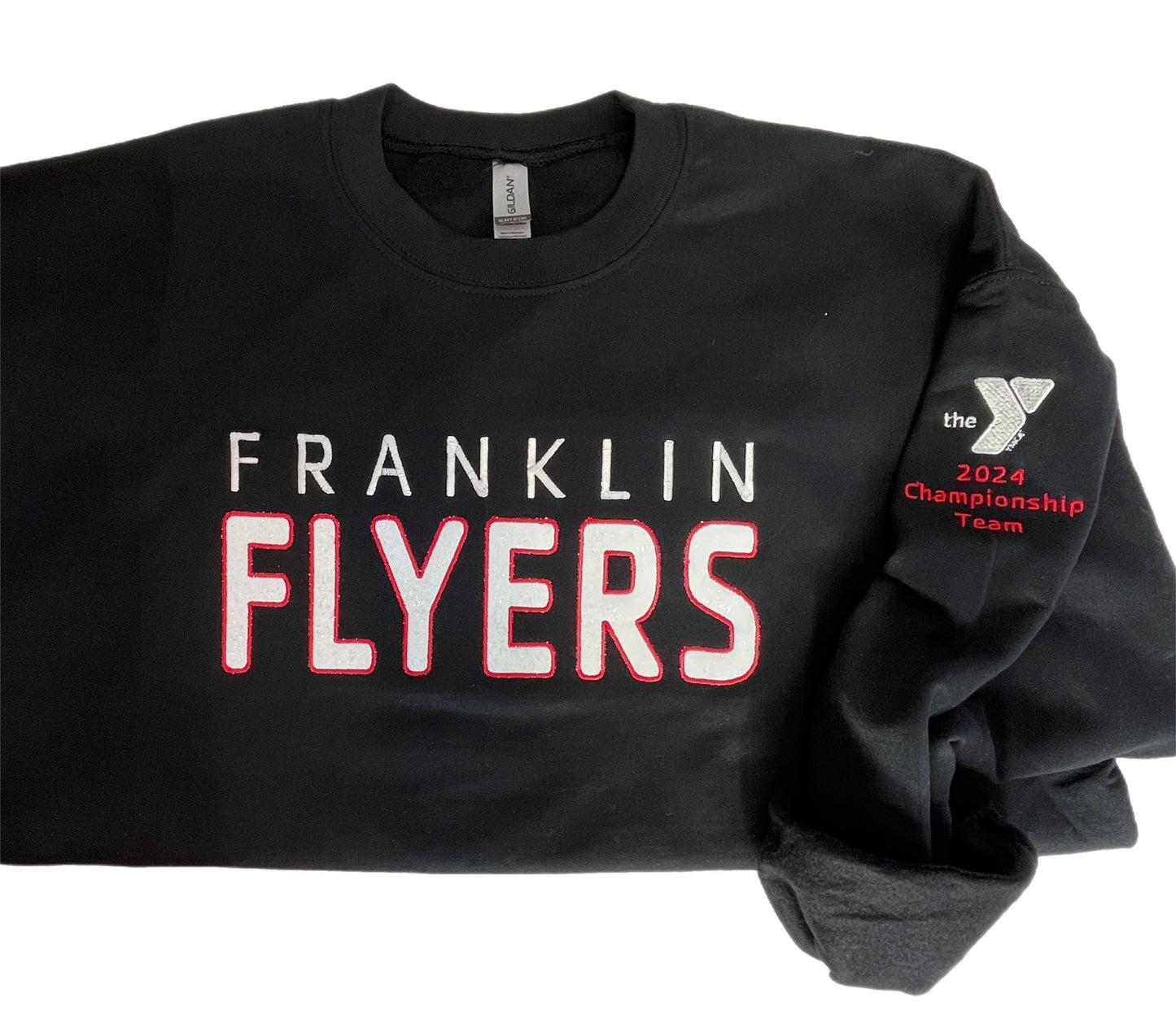 Flyers Custom Applique Crewneck