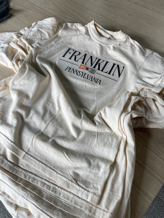 Franklin Embroidered Tee