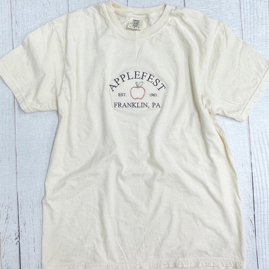 Applefest Embroidered Tee