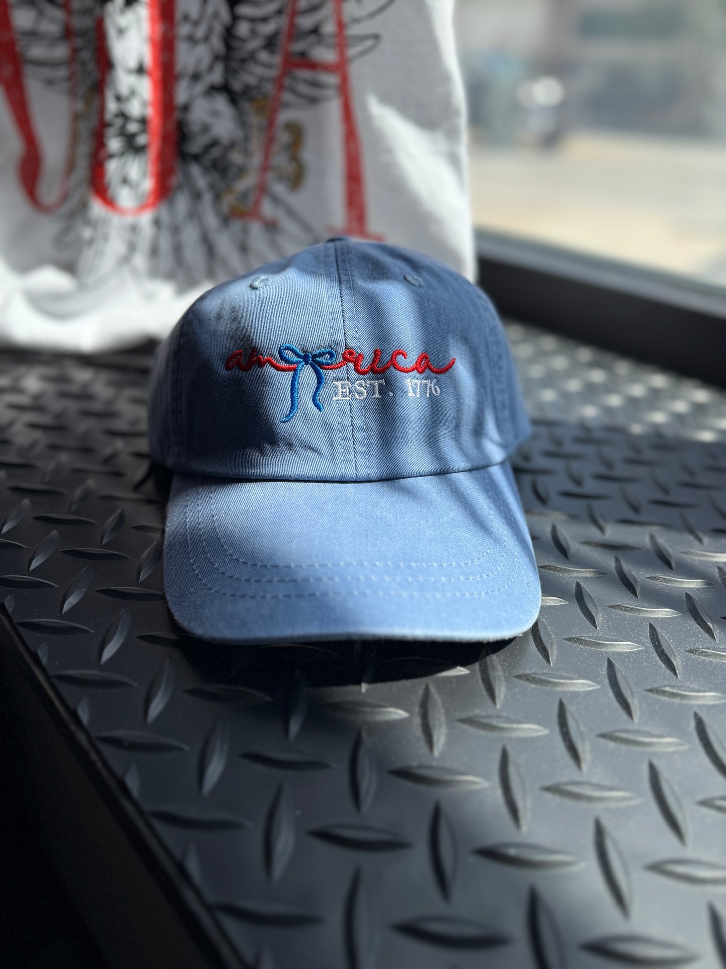 America Bow - Embroidered Hat