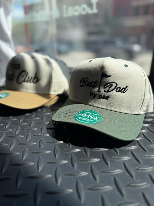 Best Dad by Par - Embroidered Hat
