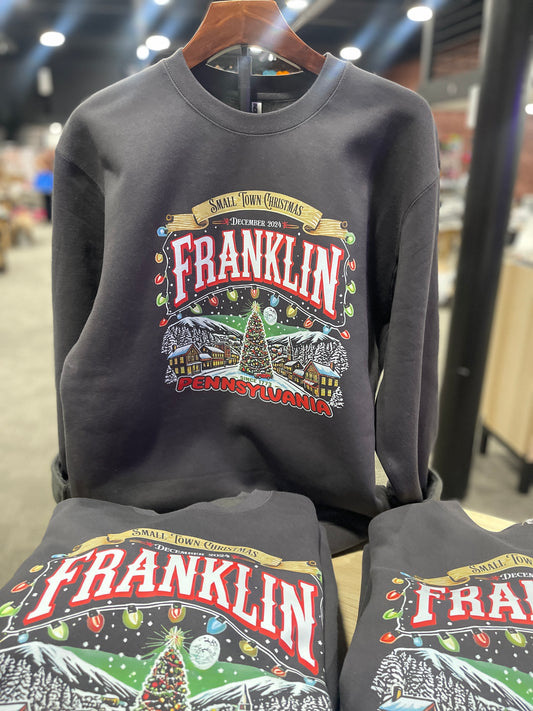 Franklin Christmas Crew Neck Sweatshirt