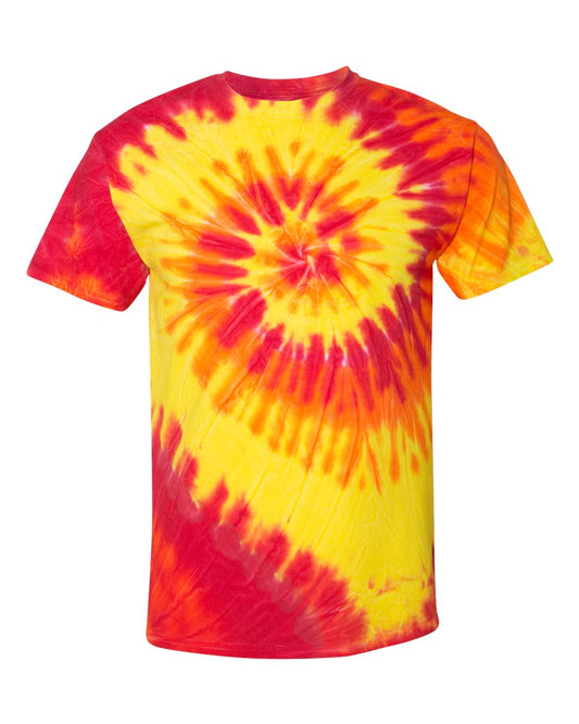 Multi-Color Spiral Inferno Tie-Dye