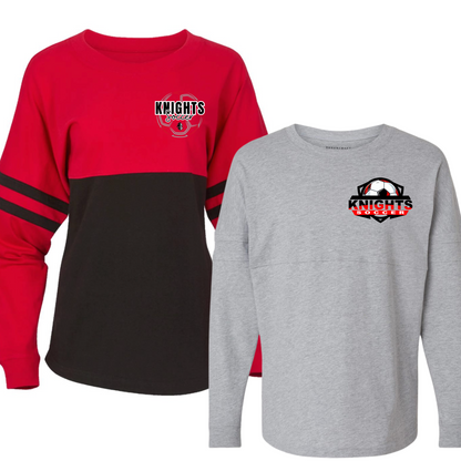 PomPom Long-Sleeve- Knights Soccer 24