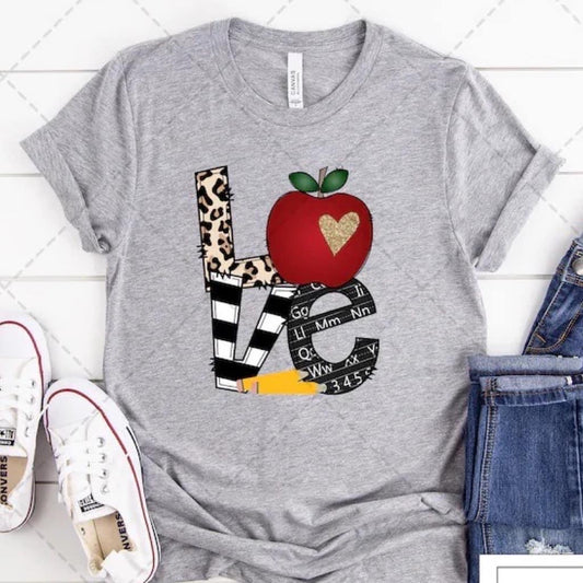 DTF Transfer - LOVE Teaching