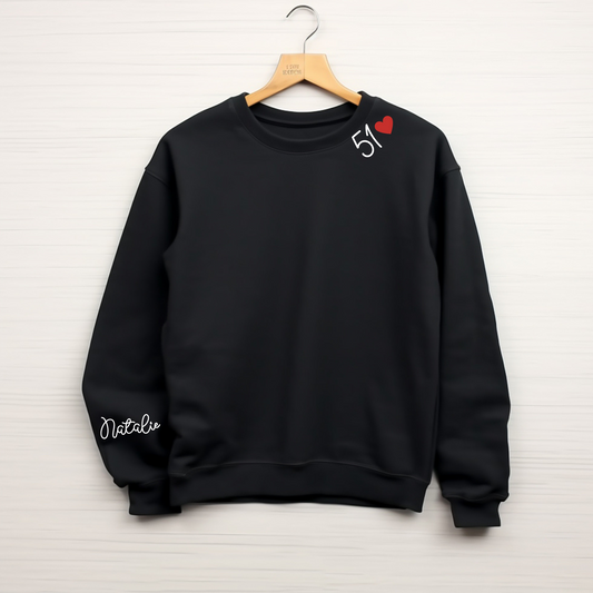 Custom Embroidered Crewneck