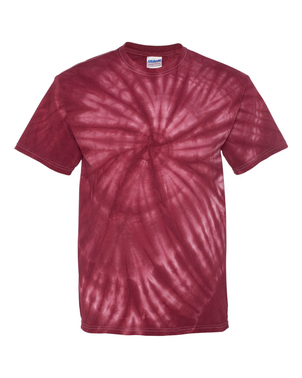 Cyclone Pinwheel Tie-Dye T-Shirt - Maroon