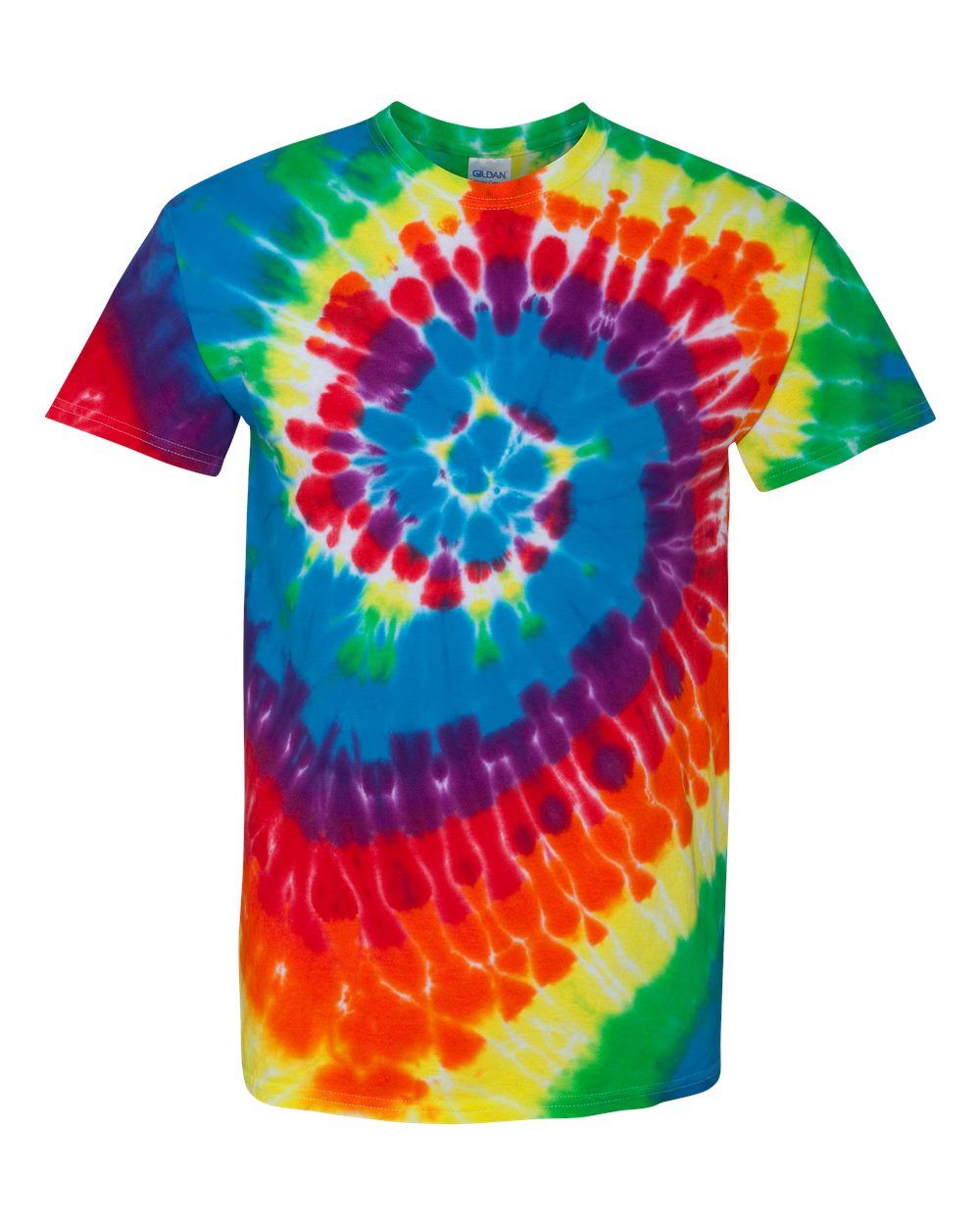 Multi-Color Spiral Michelangelo Tie-Dye