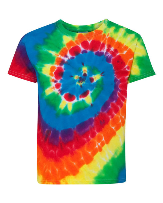 YOUTH - Michelangelo Spiral Tie-Dye T-Shirt