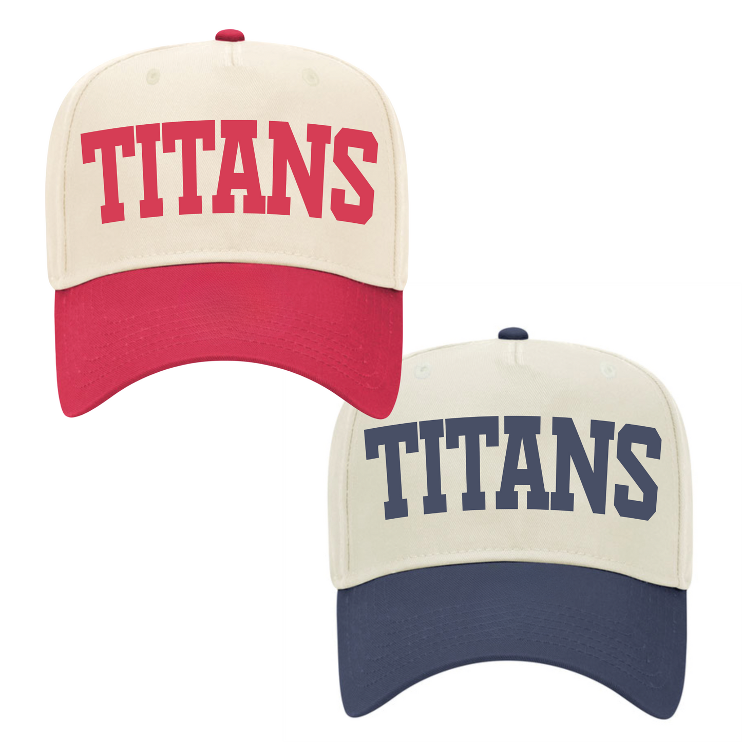 SAES -Titans Embroidered Retro Ball Cap