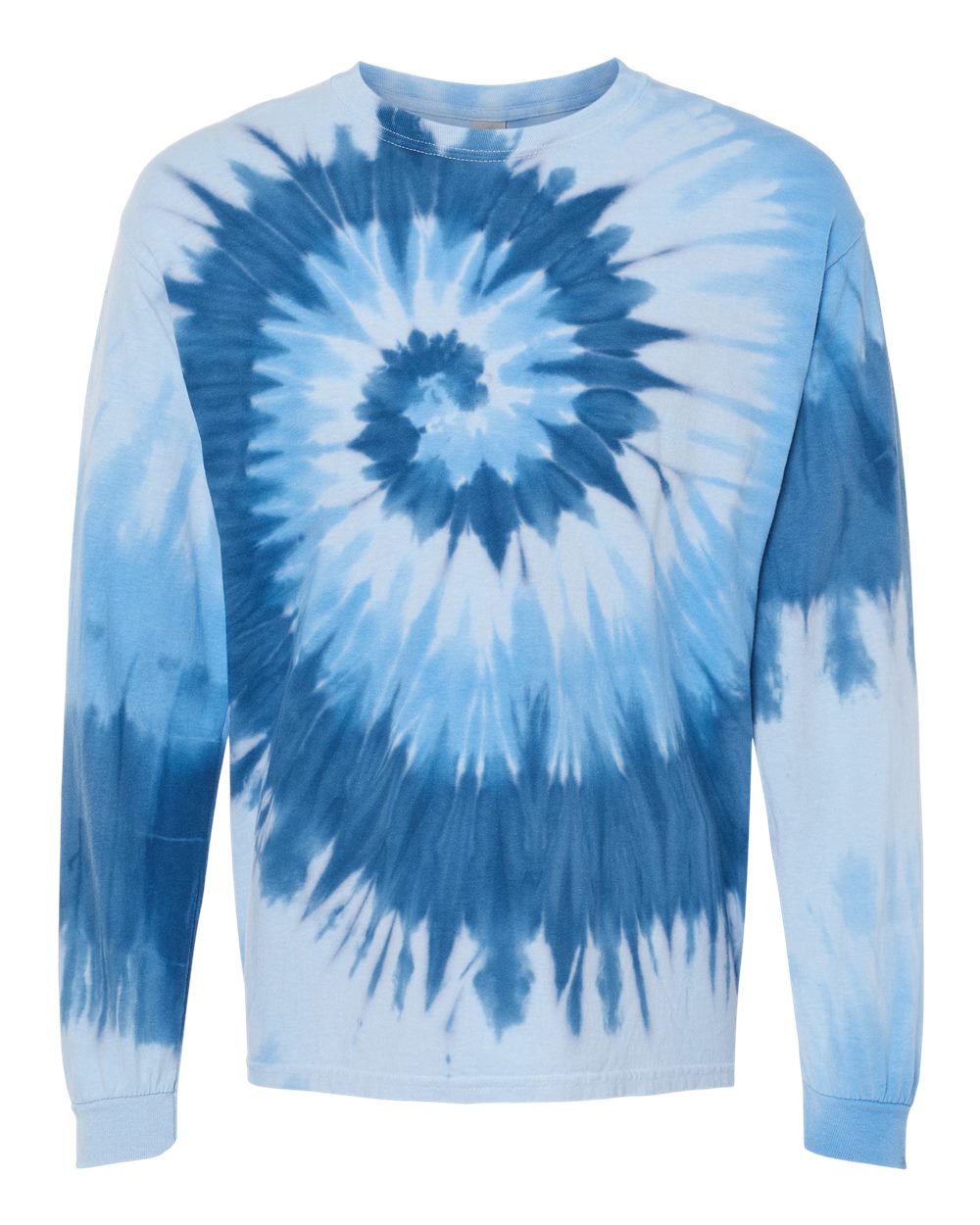 Long-Sleeve - Moonbeam Spiral Tie-Dye