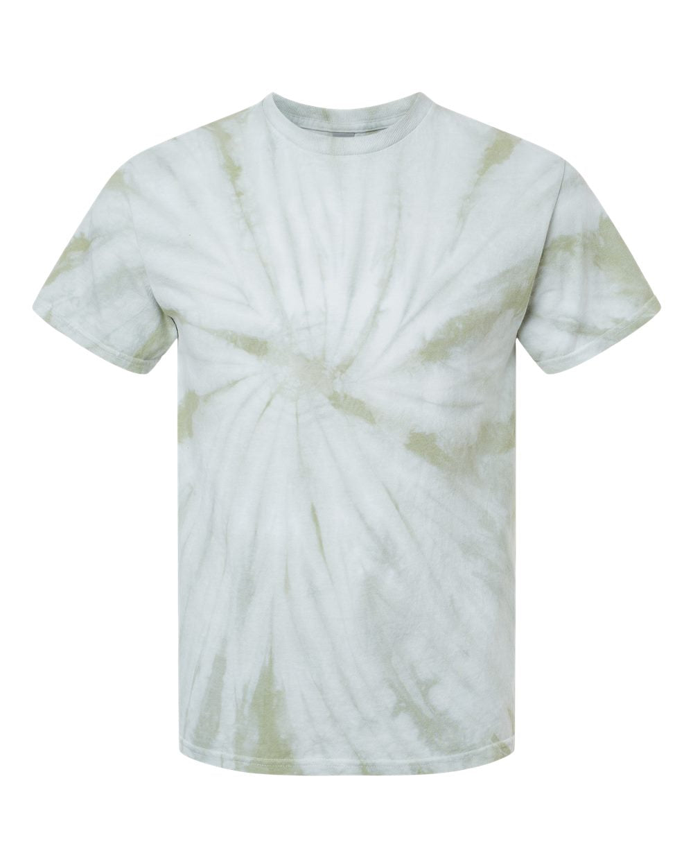 Cyclone Pinwheel Tie-Dye T-Shirt - Olive Oil