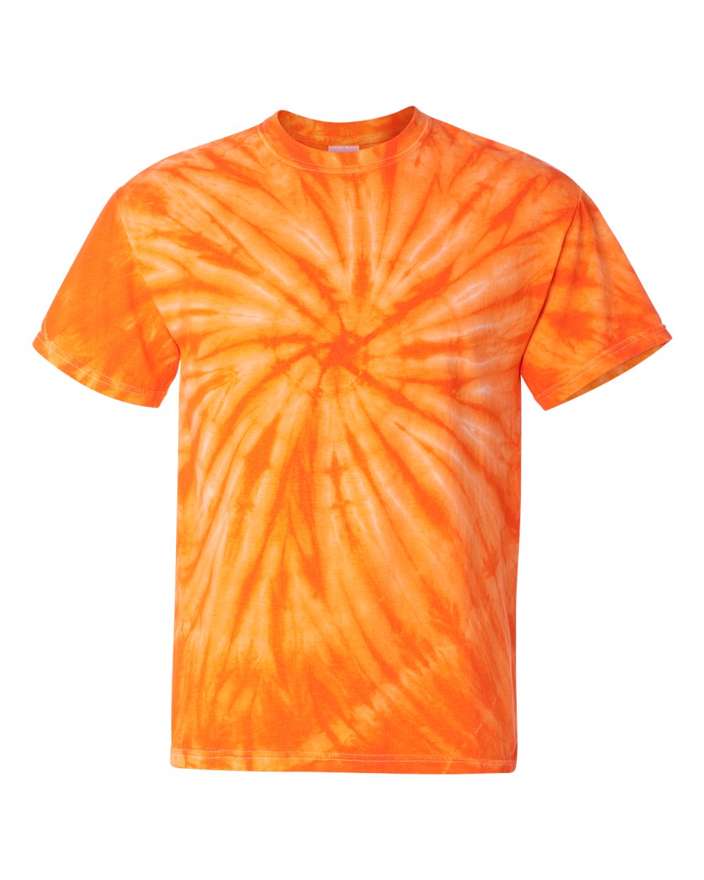 Cyclone Pinwheel Tie-Dye T-Shirt - Orange