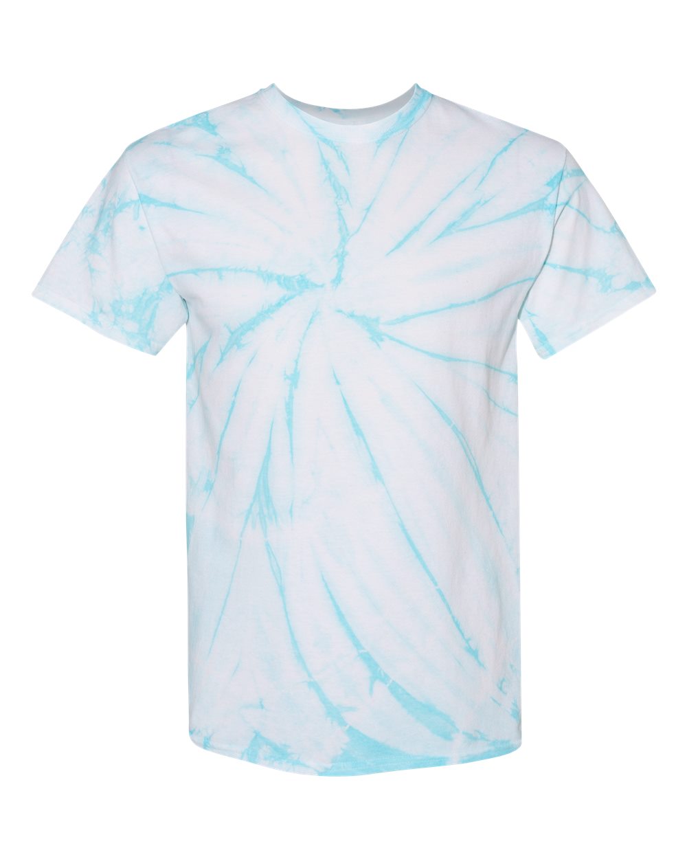 Cyclone Pinwheel Tie-Dye T-Shirt - Pale Turquoise