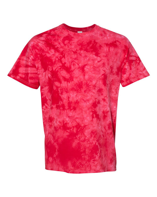 Crystal Tie-Dye T-Shirt Red