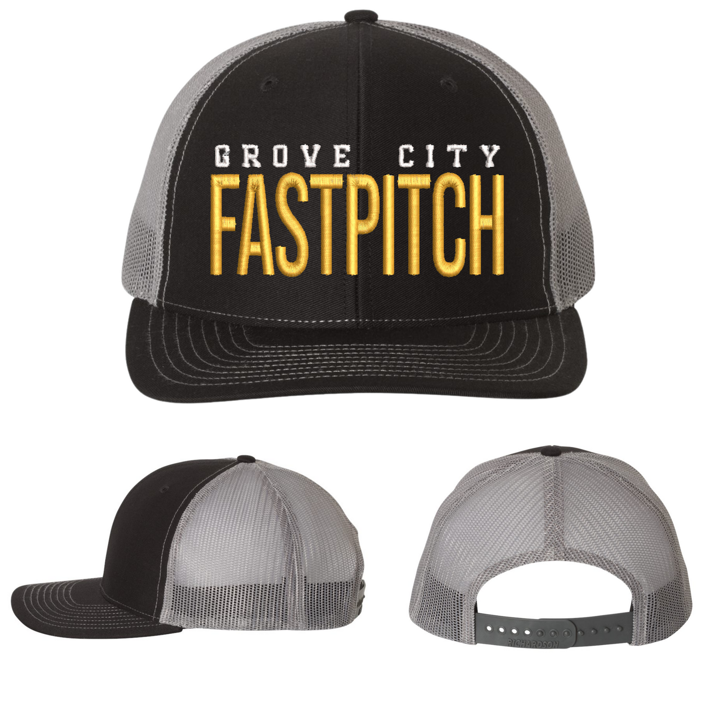 Embroidered Snapback Hats - Grove City Fastpitch