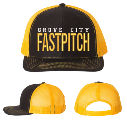 Embroidered Snapback Hats - Grove City Fastpitch