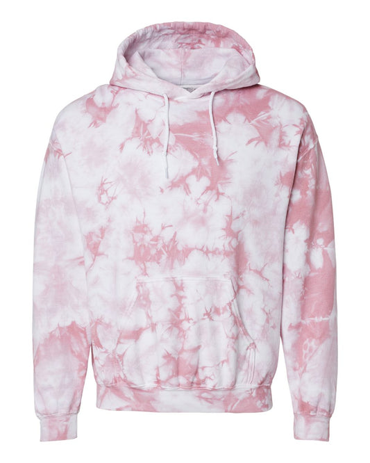 Hoodie - Crystal Tie-Dye Rose