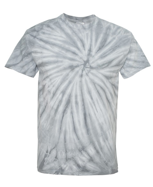 Cyclone Pinwheel Tie-Dye T-Shirt - Silver