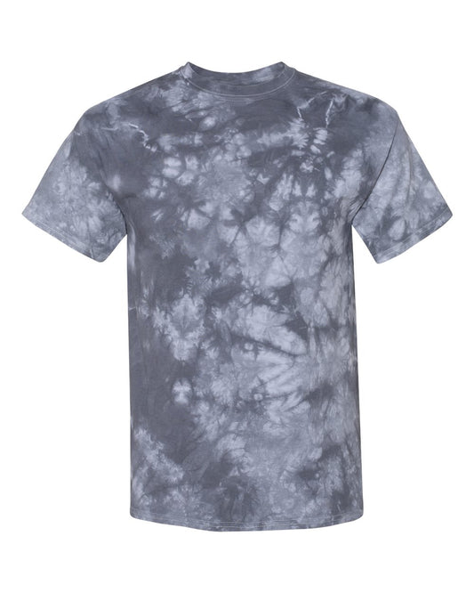 Crystal Tie-Dye T-Shirt Silver