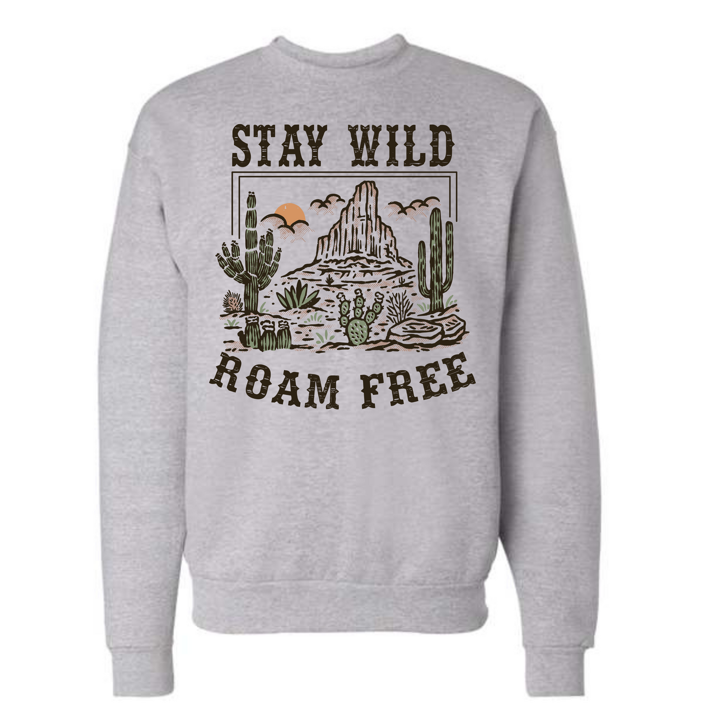 DTF Transfer - Stay Wild, Roam Free