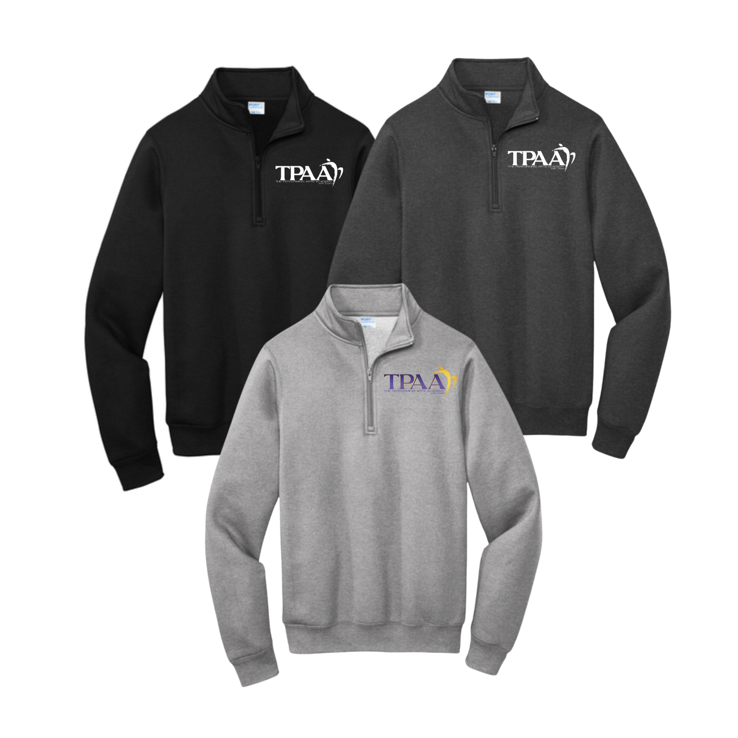 ¼ Zip - TPAA Dance Studio