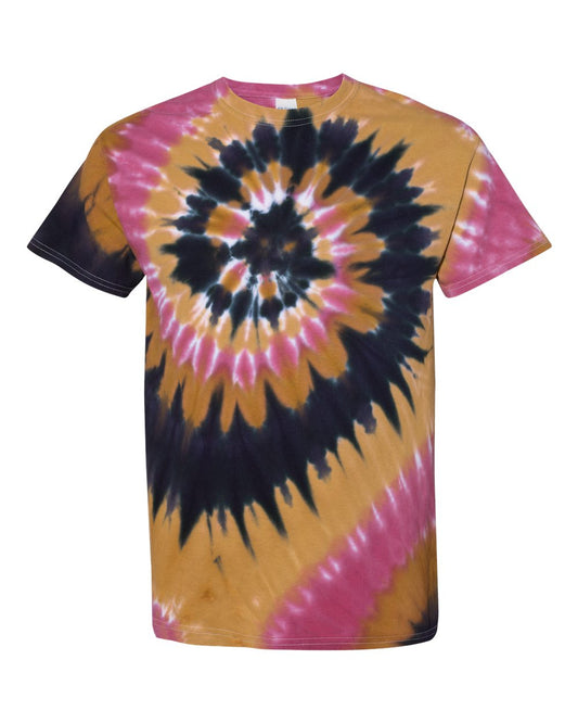 Multi-Color Spiral Tuscan Tie-Dye