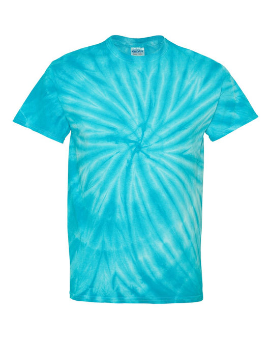 Cyclone Pinwheel Tie-Dye T-Shirt - Turquoise