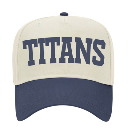 SAES -Titans Embroidered Retro Ball Cap